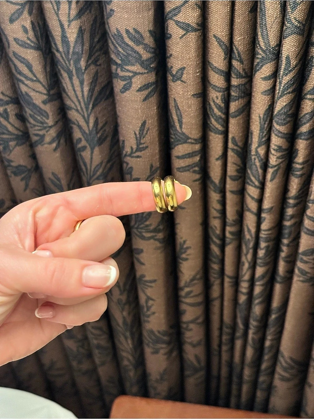 Jenny Bird Staple Hoops Small Gold Earrings